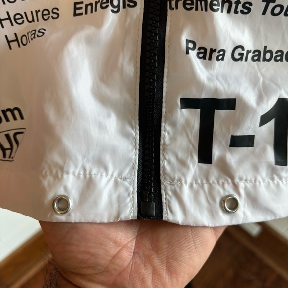 Polaroid Super Color Hoodie Windbreaker Full Zip Jacket Womens Small *NOTE - Picture 3 of 10